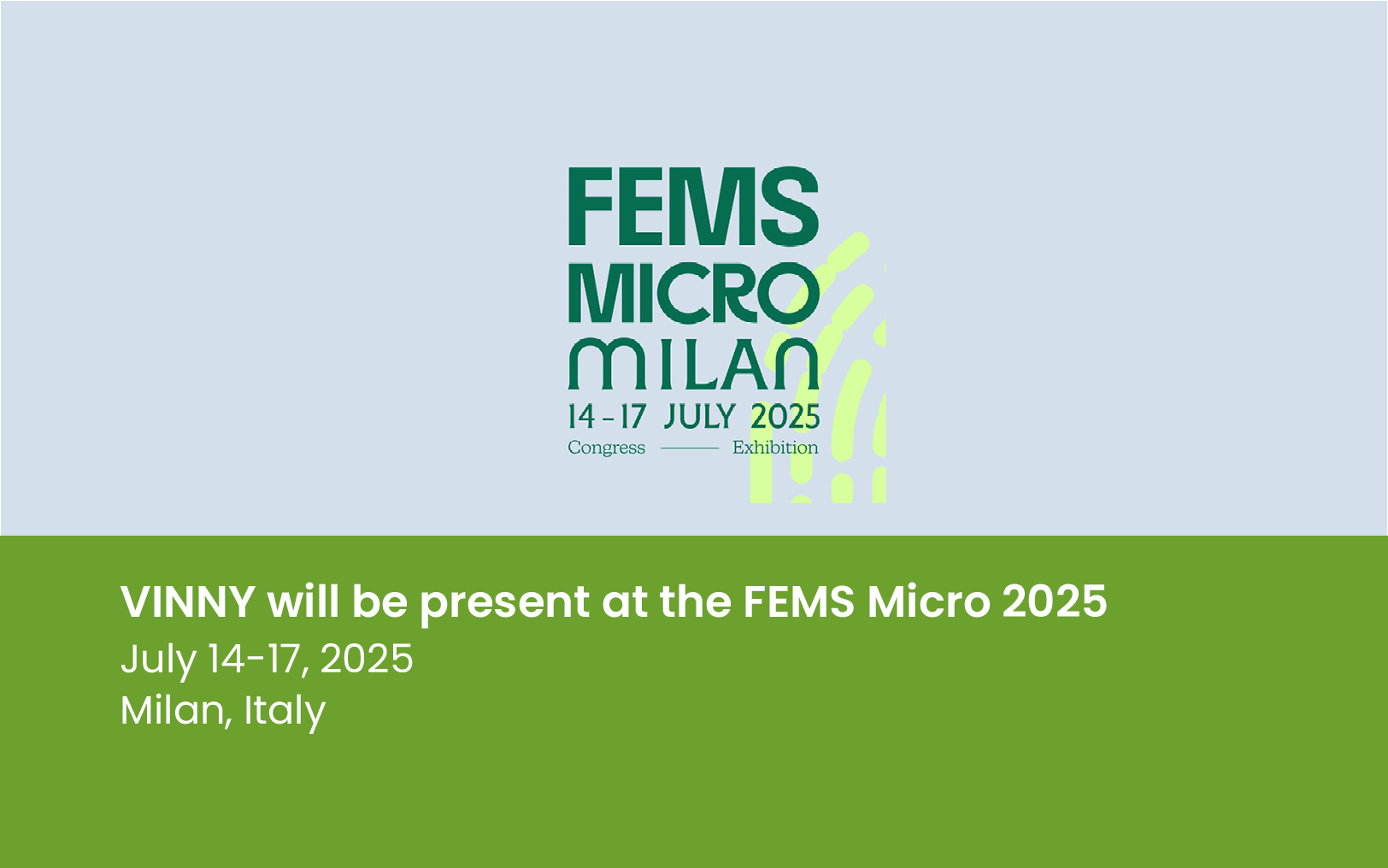 VINNY at FEMS Micro 2025 in Milan